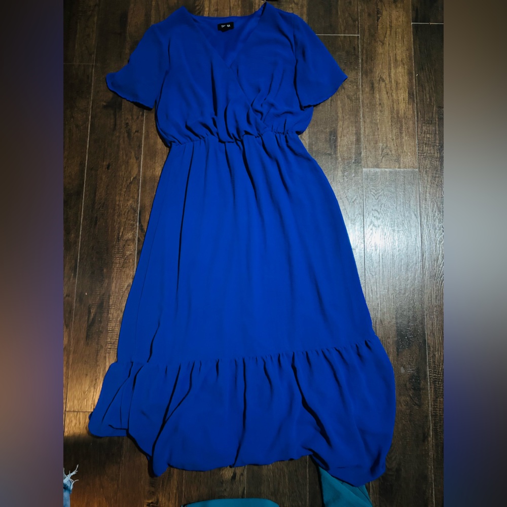 Elegant Blue Dress